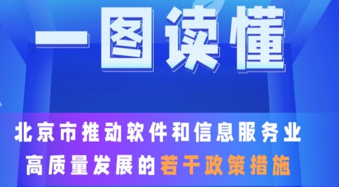 一图读懂《北京市推动软件和信息服务业高质量发展的若干政策措施》